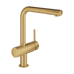  Minta Mitigeur d’évier monocommande 1/2″, or (G31558GN0)