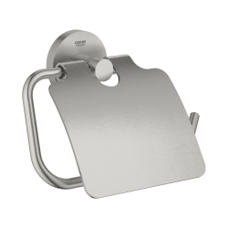 Start porte-papier toilette mural en métal avec fixations cachées, inox (G41179DC0)