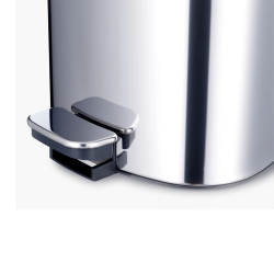 EasyStore™ Luxe Poubelle Salle de Bain Inox à Pédale 5L (70596)