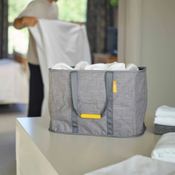 Hold-All™ Max grand panier à linge pliable 55L, gris (JJ50039)