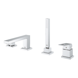 Grohe Eurocube mitigeur bain/douche 4 trous, chrome (G19897001)
