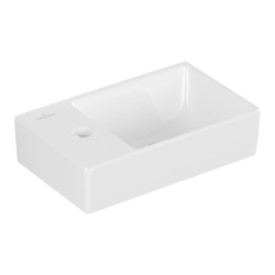 Avento Lave-mains, 360 x 220 x 110 mm, Blanc, sans trop-plein (43003R01)
