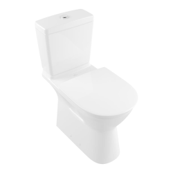 O novo ViCare CombiPack WC à poser sans bride PMR DirectFlush avec abattant SoftClose, touche ECO FLUSH, blanc (4620H701)