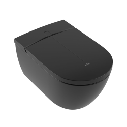 ViClean-I200 - I200 WC douche sans bride, Pure Black CeramicPlus (V0E200R7)