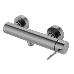 Aurum mitigeur de douche mural 150 mm à levier sans set de douche, métal brossé (SATBAUR268BGM)