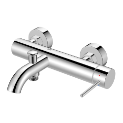 Aurum mitigeur de douche mural 150 mm à levier sans set de douche, chrome brillant (SATBAUR222CR)