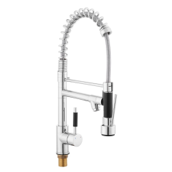 76x44 cm évier avec égouttoir réversible en granite à encastrer + mitigeur à bras pivotant 2 jets, blanc (SATSINKGE3W-SET2)