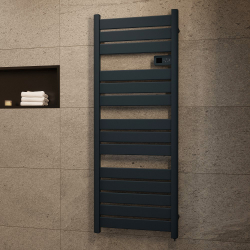  Heat-Touch Sèche serviettes électrique 750W, anthracite (CERAHTLP750A)