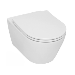 Cuvette suspendue sans bride et fixations invisibles, blanc (SP26KSS110H)