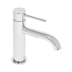 Aurum mitigeur de lavabo 16,5 cm, à levier, sans vidage, chrome brillant (SATBAUR271CR)