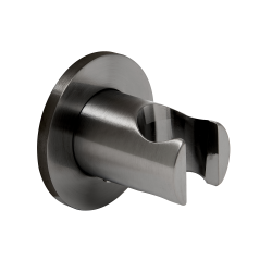 Aurum support de douche mural, métal brossé (SATBAURDPBGM)