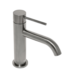 Swiss Aqua Technologies Aurum mitigeur de lavabo 16,5 cm, à levier, sans vidage, gun métal brossé (SATBAUR271BGM)