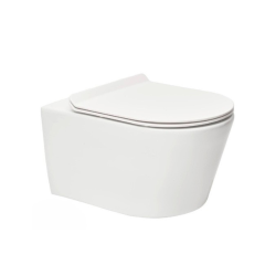 Pack WC Rapid SL + cuvette sans bride SAT, fixations cachées + plaque Skate chrome (RapidSL-SATrimless)