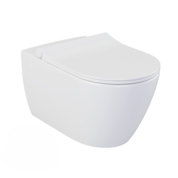 Bello Cuvette seule sans bride, Blanc (WC-Bello)