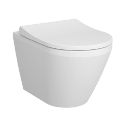 Pack Bâti-support Duofix 112cm + WC sans bride Integra + Abattant softclose + Plaque blanche (IntegraRimlessGeb3)