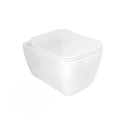 Pack WC Bâti Autoportant Rapid SL + WC sans bride Havana avec fixations invisibles + Abattant softclose + Set habillage