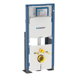 Bâti-support Duofix pour WC suspendu 112 cm, réservoir à encastrer Sigma 12 cm, autoportant renforcé (111.380.00.5)