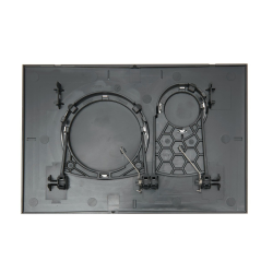 Swiss Aqua Technologies Plaque de commande double touche en plastique, noir mat (SATAT78)