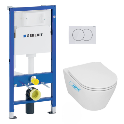 Geberit Pack WC Bati-support Geberit + WC sans bride Serel SP27