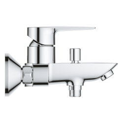 Tempesta 100 ensemble douche 1 jet + mitigeur bain/douche, chrome (23914001-27925001)