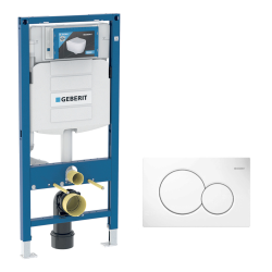 Pack DuoFix 320 + Plaque de Commande Sigma 01 Blanche (SETUP320-PRO1)