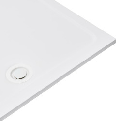 Siphon design pour receveur de douche 90 x 40/50m, blanc (E90KOB)