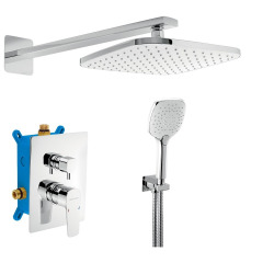 Système de douche Novaservis Metalia 58 douche encastrée avec mitigeur à levier chrome SADA58051R,0