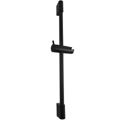 Barre de douche RAV SLEZÁK avec support de douche, noir mat (PD0015CMAT)