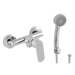 Mitigeur de douche Novaservis Titania Cosmos avec garniture de douche 150 mm chrome 90261,0