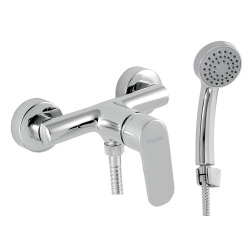 Mitigeur de douche Novaservis Titani Cosmos Eco avec garniture de douche 150 mm chrome 90261,0E