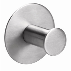 Crochet de sale de bain, sans vis PowerButton, chrome brossé (59330-00000-01)