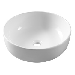 Triomini Slim 38,5x38,5 cm lavabo à poser sans trop-plein (SLM3939)