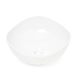 Vasque design Satum Feel 38x38 cm sans trou pour robinet (SATUMFEEL383838)