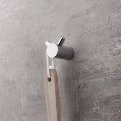 Bormo Crochet double de salle de bain, chrome (BR1105326)