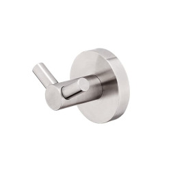 Unix Crochet double en acier inoxydable, chrome bossé (UNM1305310)