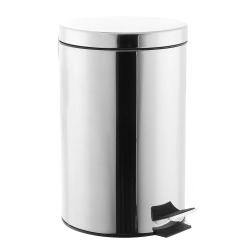 Multi Poubelle à poser 12 l, Acier brillant (KOS12NEW)