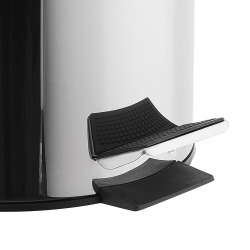 Multi Poubelle à poser 12 l, Acier brillant (KOS12NEW)