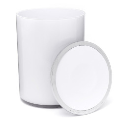 Poubelle à poser 5 l, blanc mat (KOSPLASTBI)