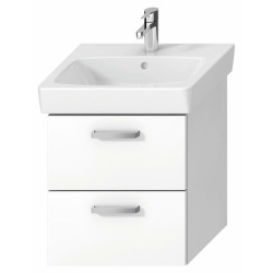 Meuble de salle de bain sous lavabo Jika Lyra Plus Viva 49x41,6x55 cm blanc (H40J3834023001)