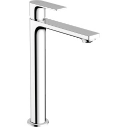 Hansgrohe Rebris E mitigeur lavabo haut sans bec chromé 72583000