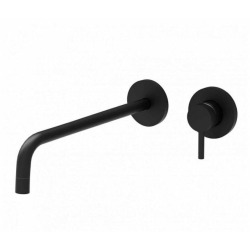 Mélangeur lavabo Paffoni Light incluant le mélangeur lavabo noir LIG007NO70