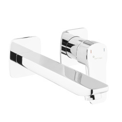 Optima Cube Way mitigeur de lavabo avec corps chromé CU101