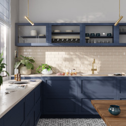 Timeless 68x45x21 cm évier sous plan en inox 304 +  mitigeur inox avec douchette extractible, or brossé (TMLKSU-6845BG-M1)