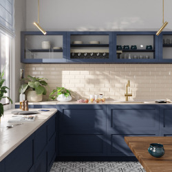 Timeless 55x45x21 cm évier sous plan en inox 304, 1 bac + mitigeur inox avec douchette extractible, or brossé (TMLKSU-5545BG-M1)