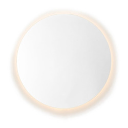 Miroir rond LED Project 80x80 cm. Avec capteur tactile + film chauffant anti-buée + protection humidité (ZPRKU80LED)