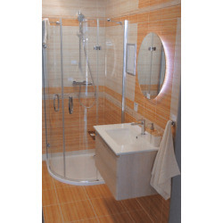 Iluxit Miroir rond avec éclairage LED 60x60 cm (ZIL60KLED)