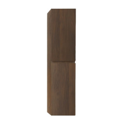 B-Way 30x133x35 cm meuble de salle de bain haut à suspendre, noyer mat (BWAY35N)