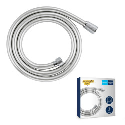 VitalioFlex Silver flexible de douche anti-torsion 150 cm, chrome (G27505001)