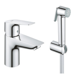Start Edge mitigeur monocommande lavabo 1/2″, taille S + douchette extractible, chrome (G23773001)