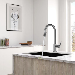 Grohe K700U evier composite + Ceramia Timeless mitigeur (G31655TML2BGM-SET)